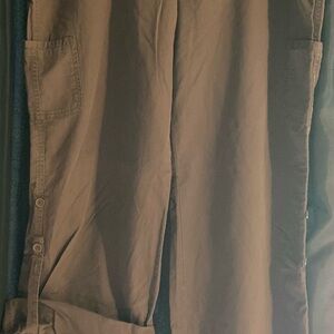 Faded Glory Women's Brown Wide Leg Pants